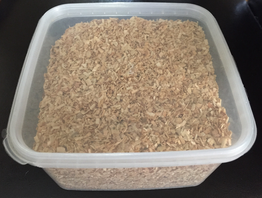 Cherry wood chips- fine.  200 g