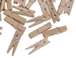 Mini clothes pegs -100/pack